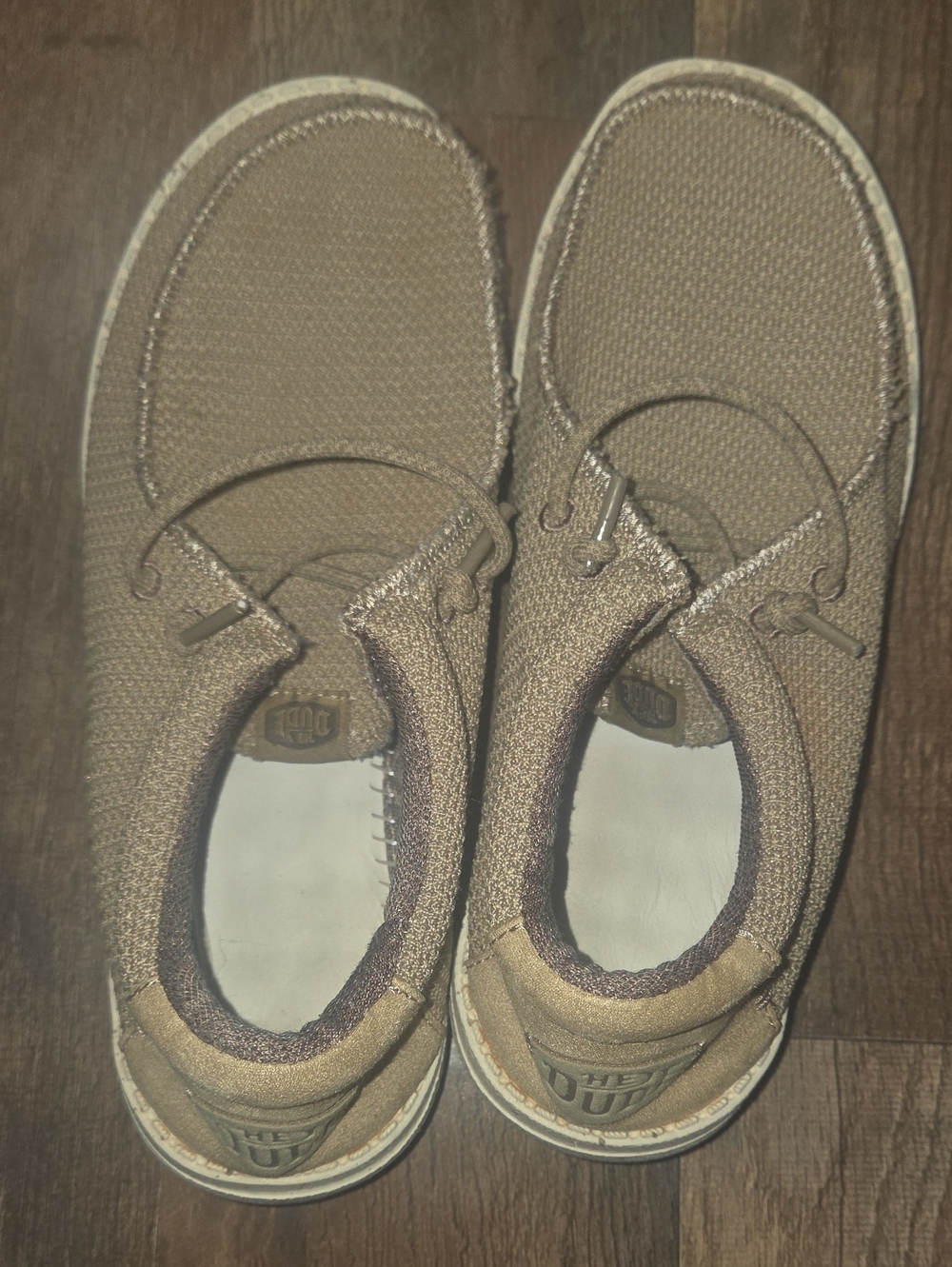 Hey Dude Kids Casual Slip-On Sneakers in Brown